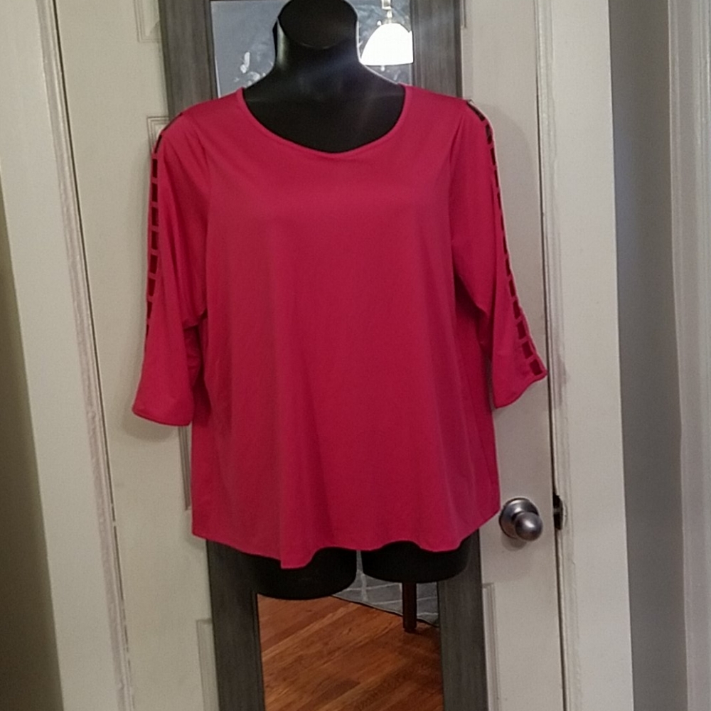 COPY - Zach & Rachel Fushia Blouse
